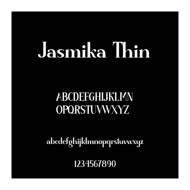 Jasmika Thin