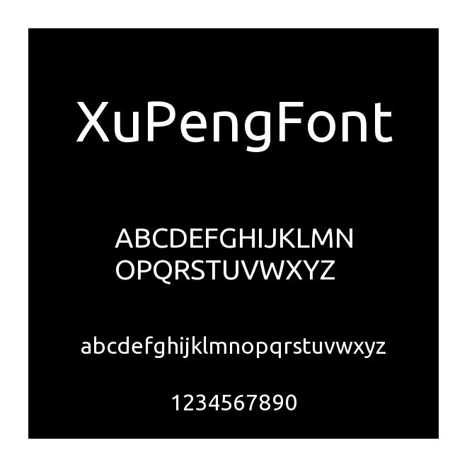 XuPengFont