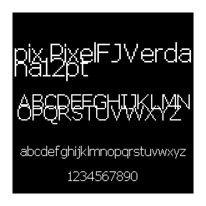pix PixelFJVerdana12pt