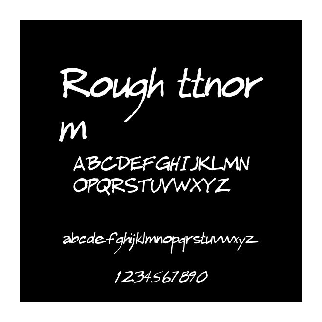 Rough ttnorm