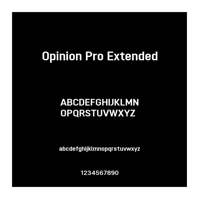 Opinion Pro Extended