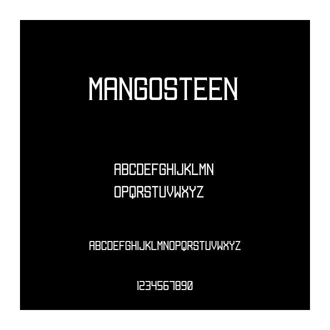 MANGOSTEEN
