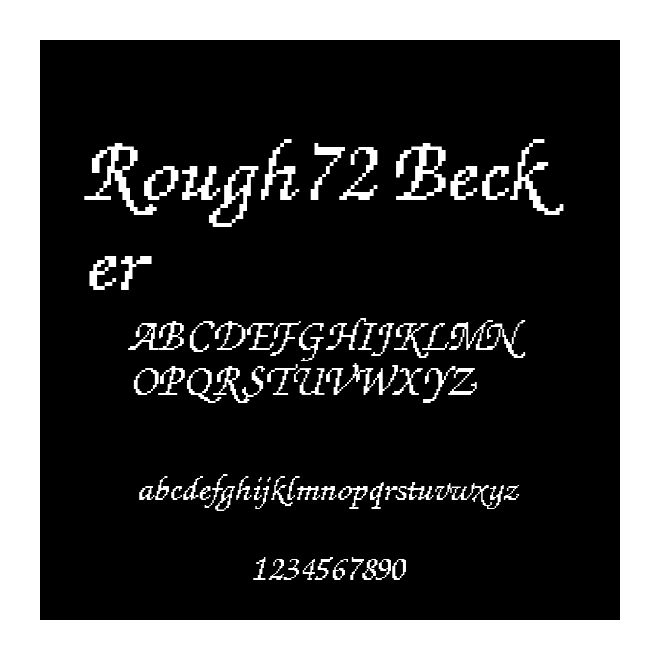 Rough72 Becker