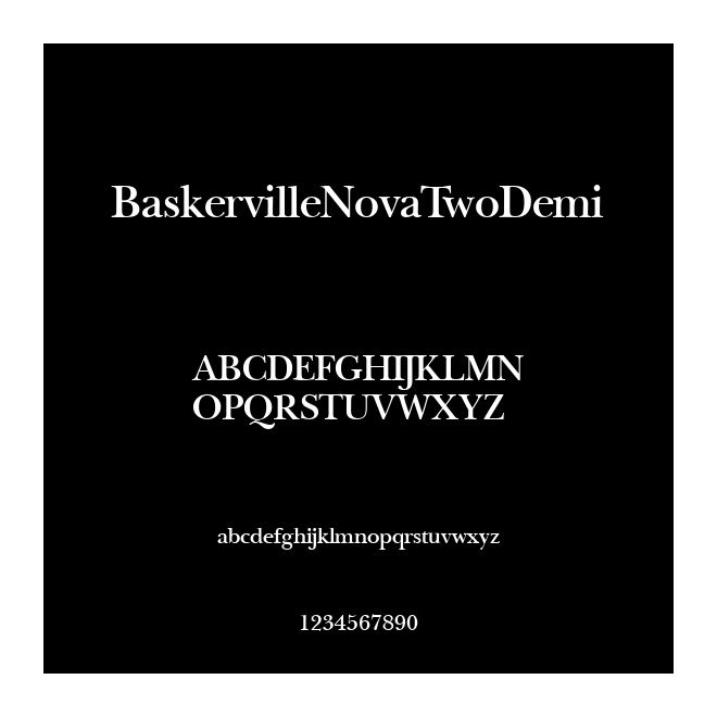 BaskervilleNovaTwoDemi