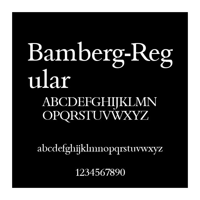 Bamberg-Regular