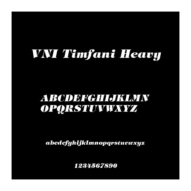 VNI Timfani Heavy