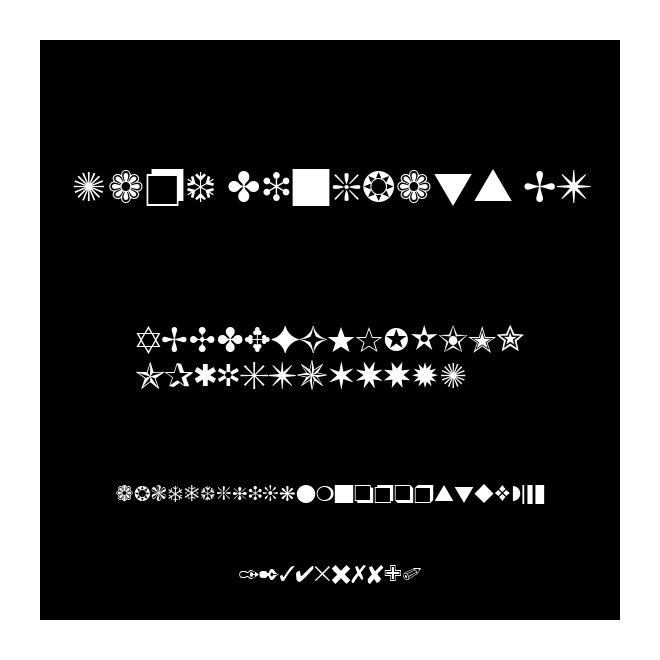 Zapf Dingbats BT
