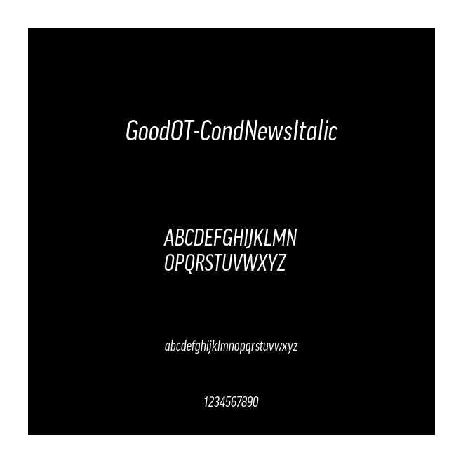 GoodOT-CondNewsItalic