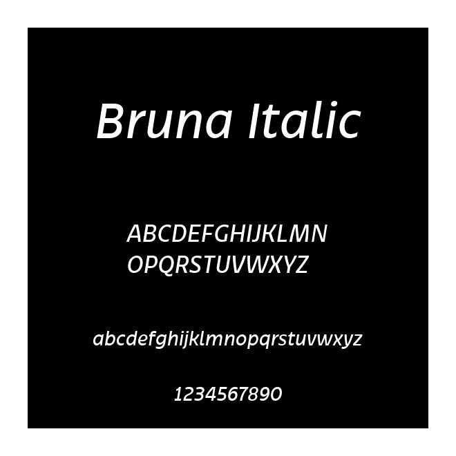 Bruna Italic