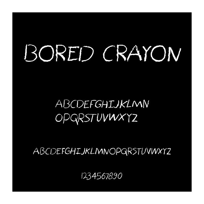 Bored Crayon