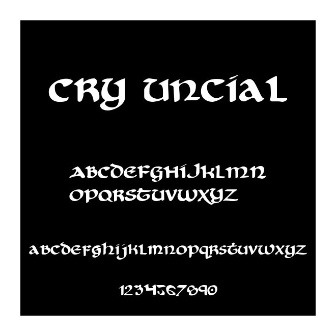 Cry Uncial