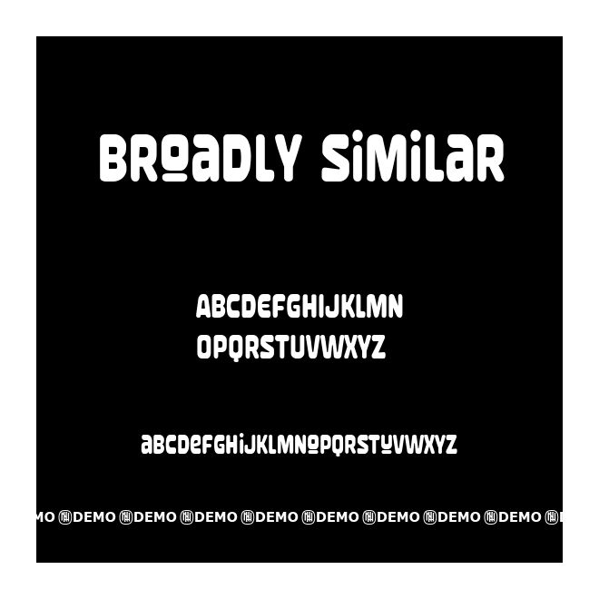 Broadly Similar