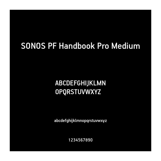 SONOS PF Handbook Pro Medium