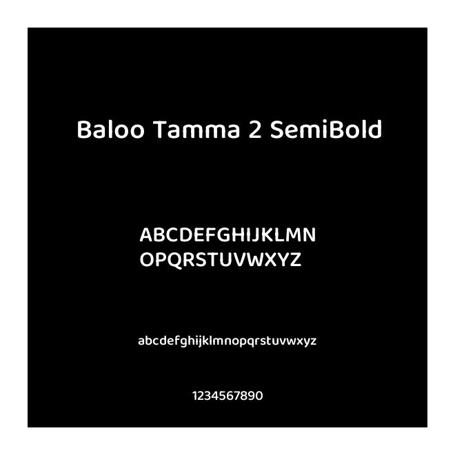 Baloo Tamma 2 SemiBold