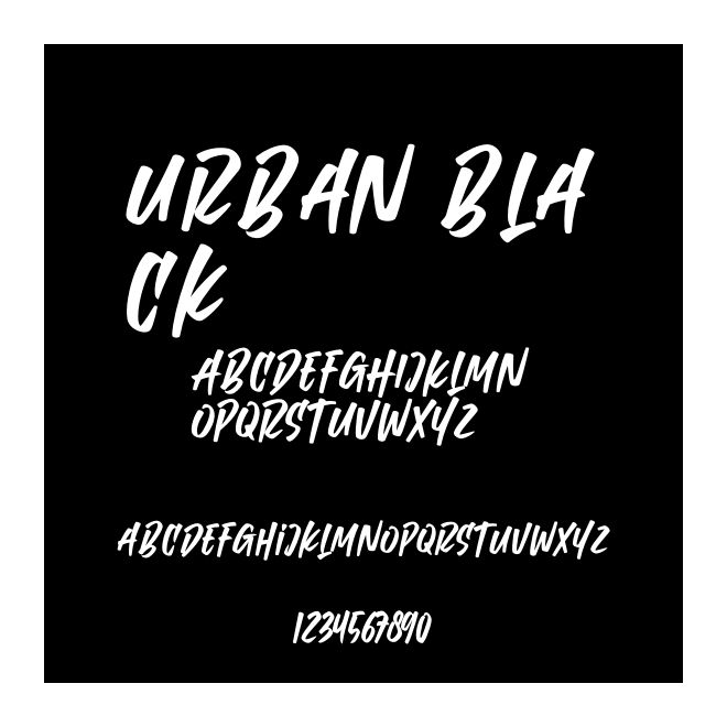 Urban Black