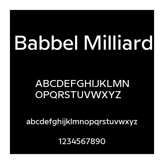 Babbel Milliard