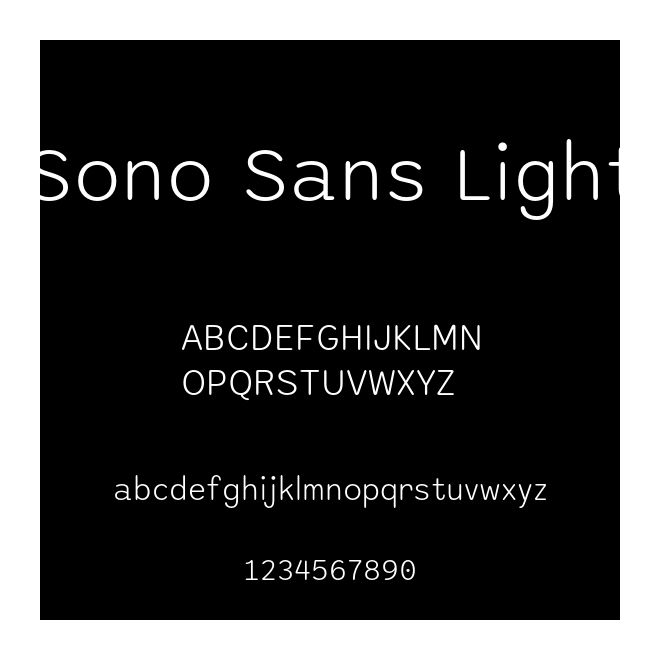 Sono Sans Light
