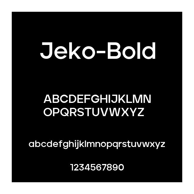 Jeko-Bold
