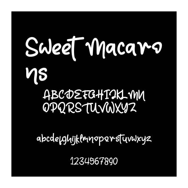 Sweet Macarons