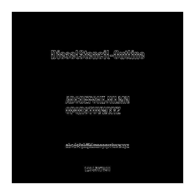 DieselStencil-Outline