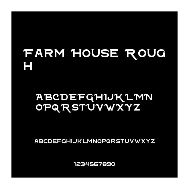 Farm House Rough