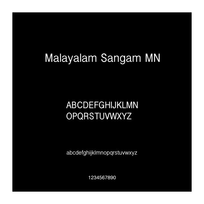Malayalam Sangam MN