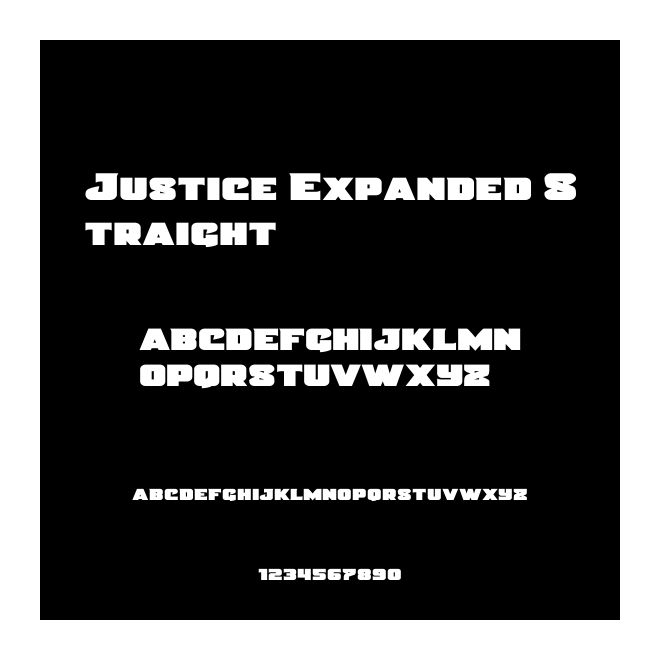Justice Expanded Straight