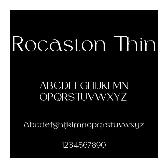 Rocaston Thin