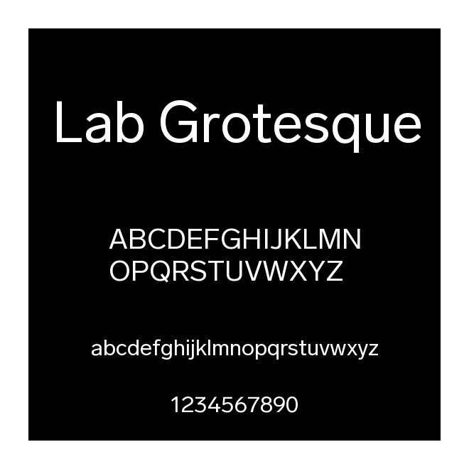 Lab Grotesque