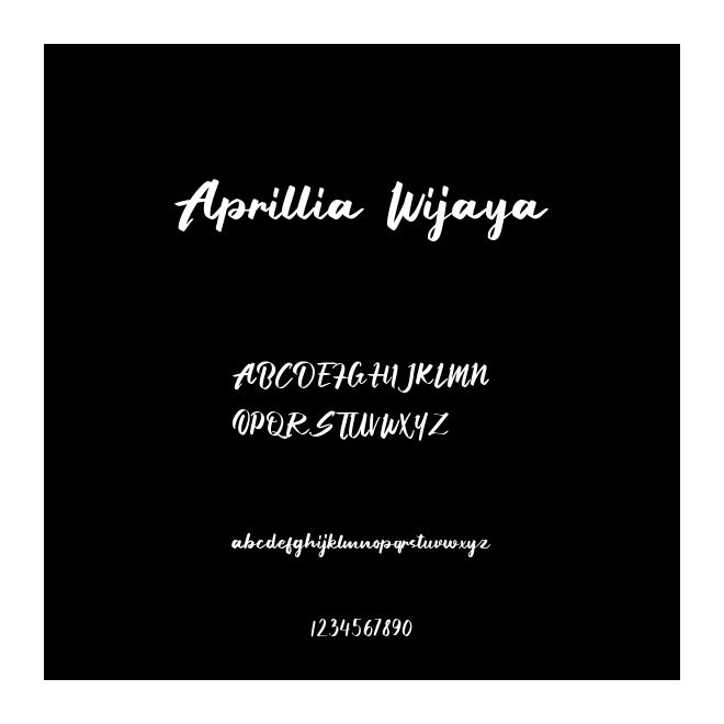 Aprillia Wijaya