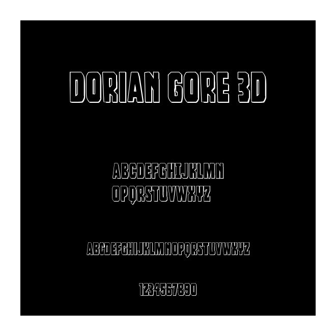 Dorian Gore 3D