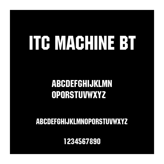 ITC Machine BT