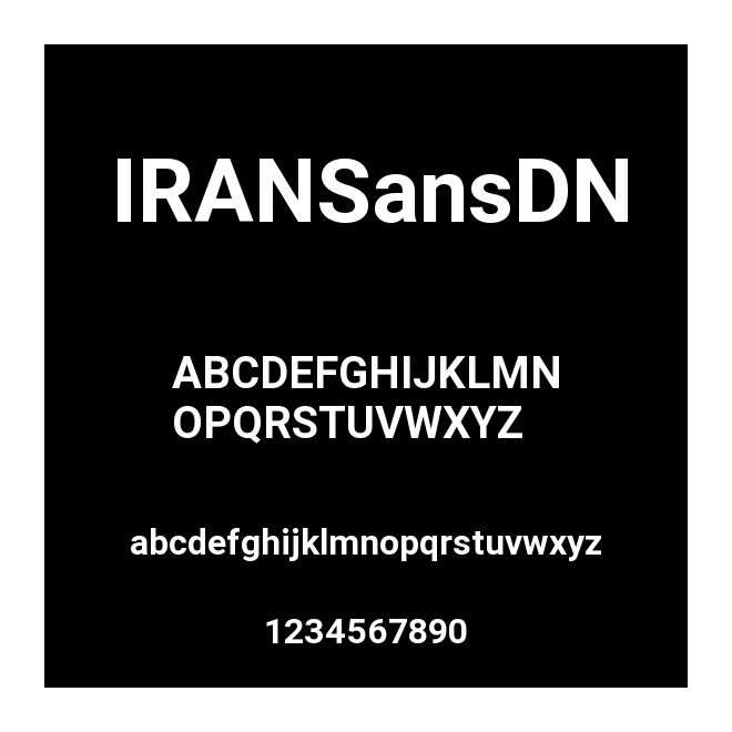 IRANSansDN