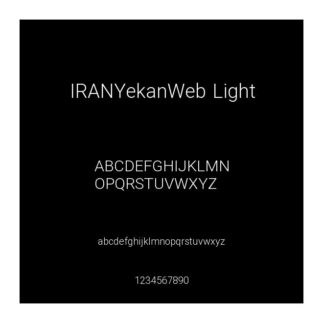 IRANYekanWeb Light