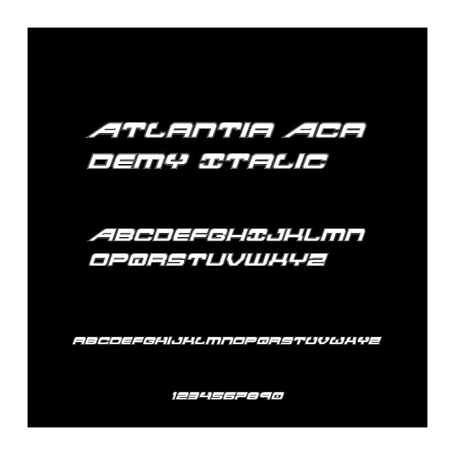 Atlantia Academy Italic