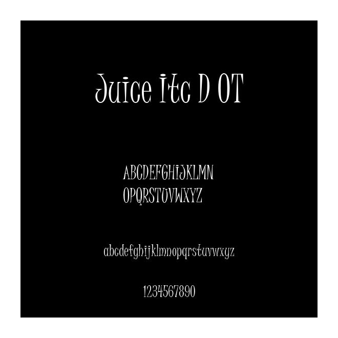 Juice Itc D OT