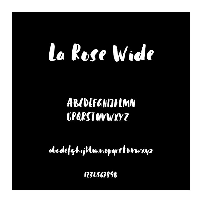 La Rose Wide