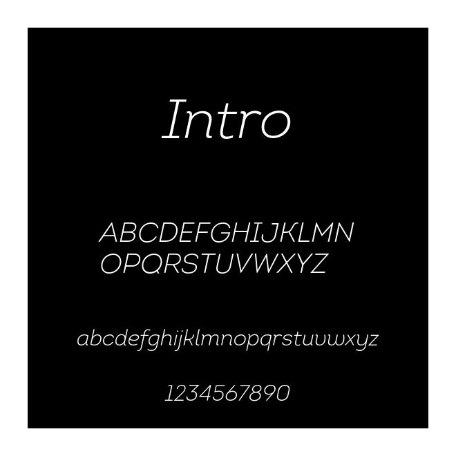 Intro