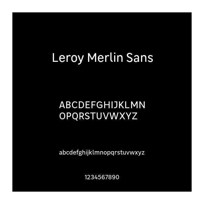 Leroy Merlin Sans