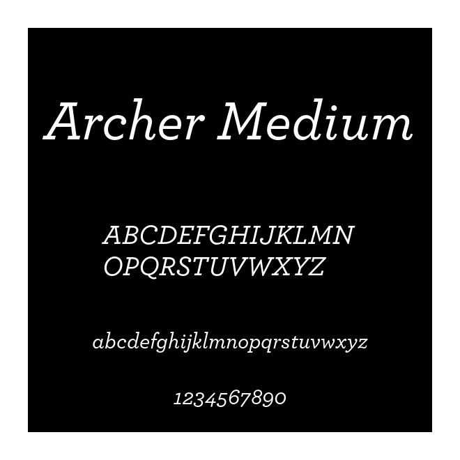 Archer Medium