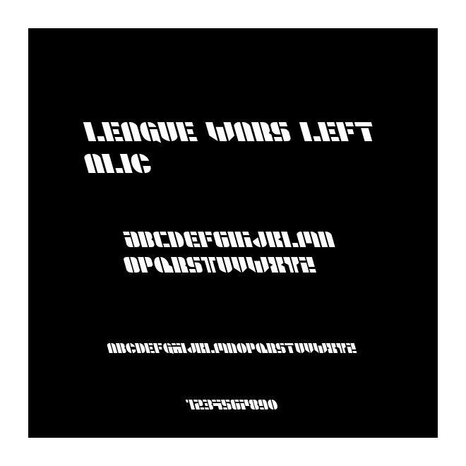 League Wars Leftalic