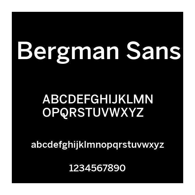 Bergman Sans