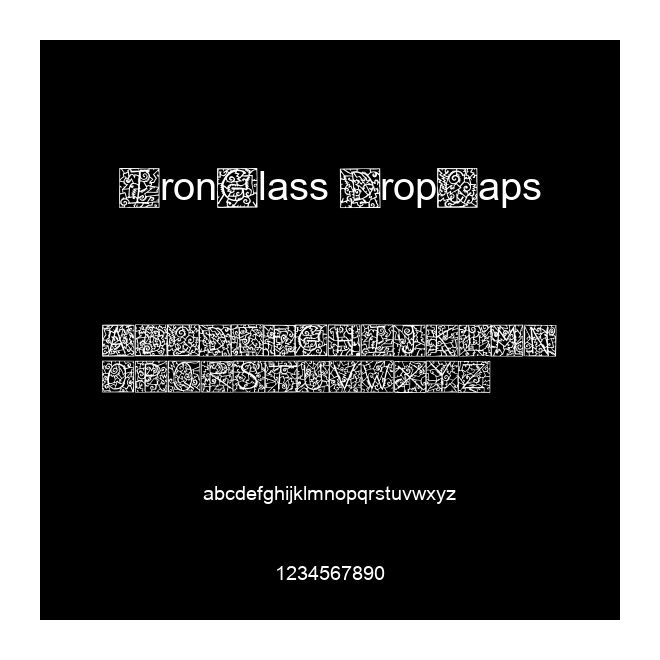 IronGlass DropCaps