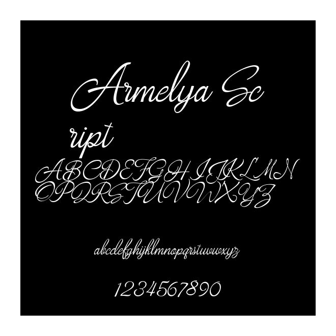 Armelya Script