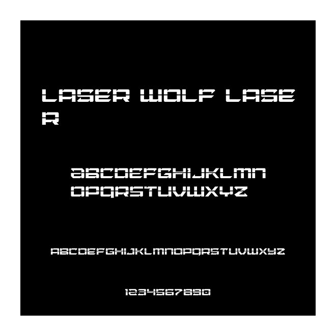 Laser Wolf Laser