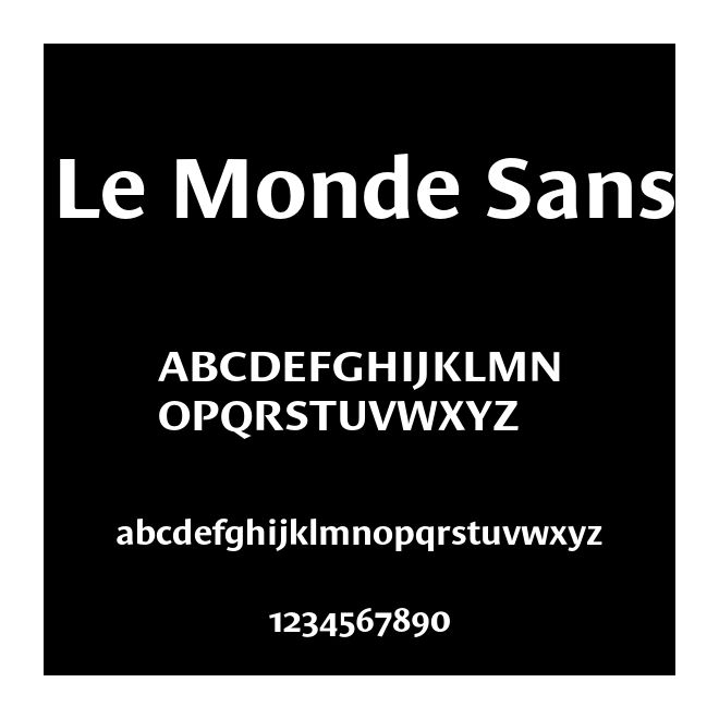 Le Monde Sans