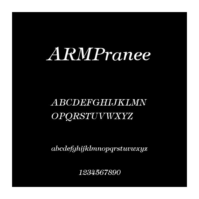 ARMPranee