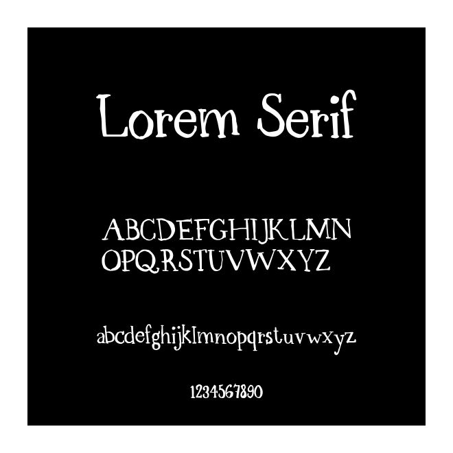 Lorem Serif