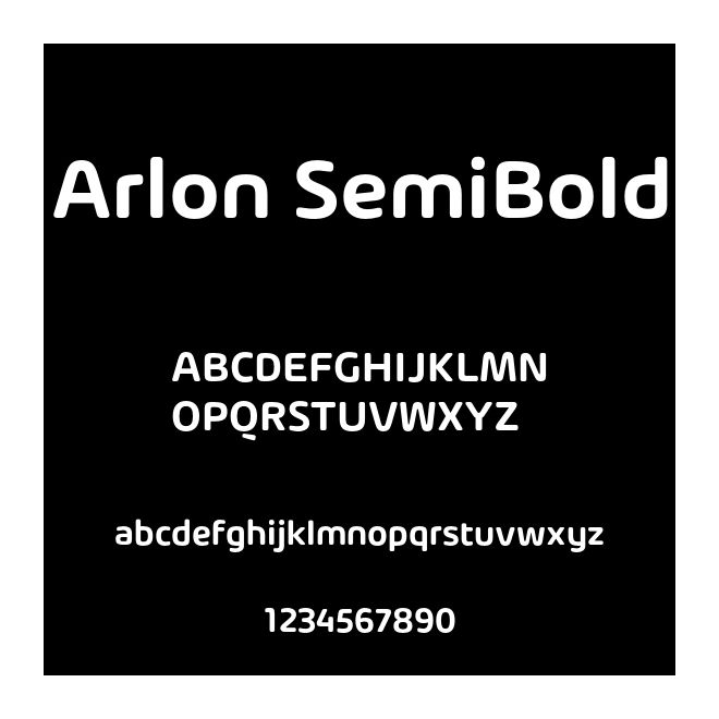 Arlon SemiBold