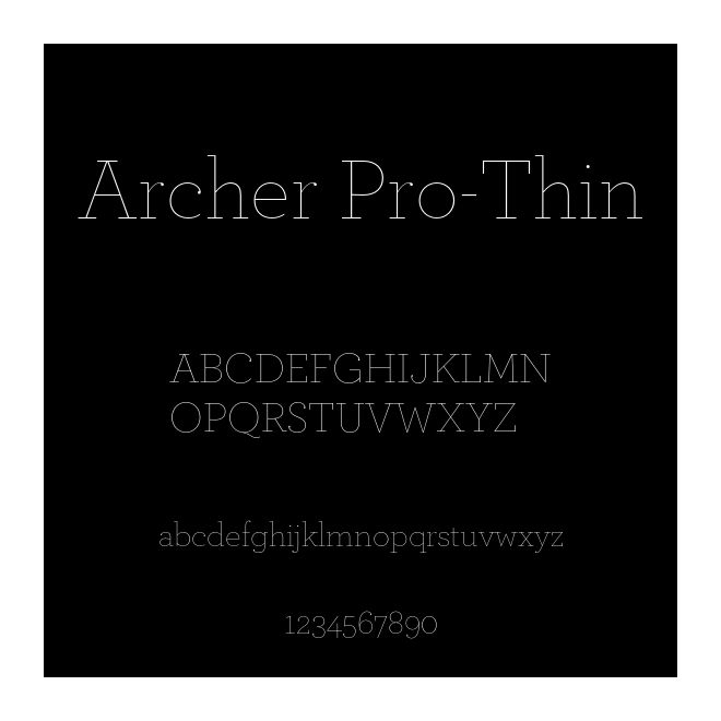 Archer Pro-Thin